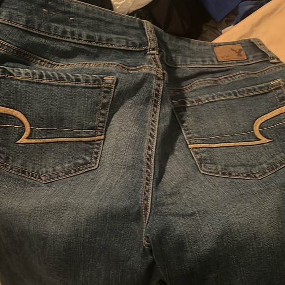 American eagle outfitters double button fly artist jeans - Picture 3 of 4